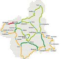 mapa tramo 14 El Sabinar-Moratalla