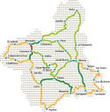mapa tramo 15 Moratalla-Caravaca